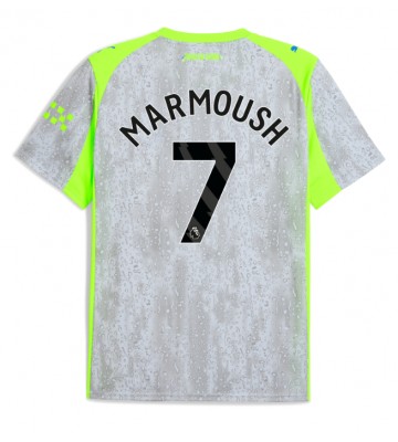 Manchester City Omar Marmoush #7 Tredjetrøje 2025-26 Kortærmet